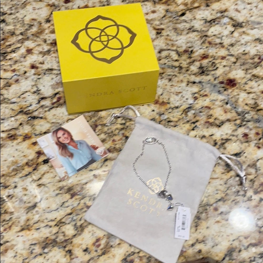 NWT KENDRA SCOTT BRACELET ELAINA BRACELET SILVER